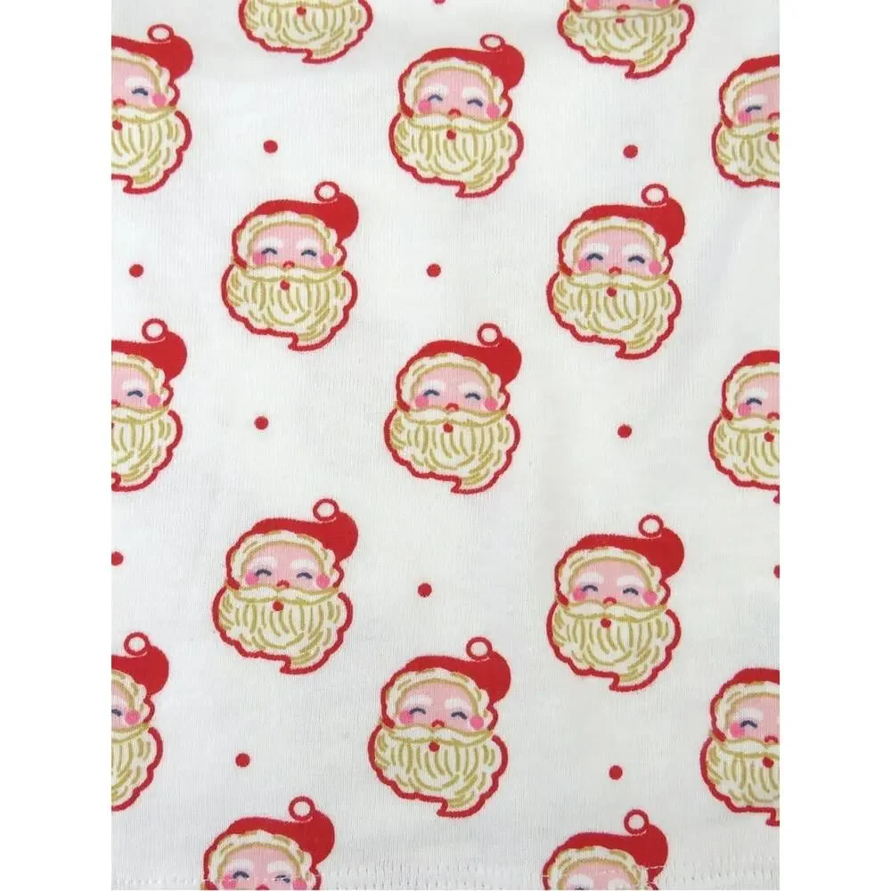 Honest Clothing‎ Baby Christmas Sleeper Size 6-9m Organic Cotton Holiday Santa